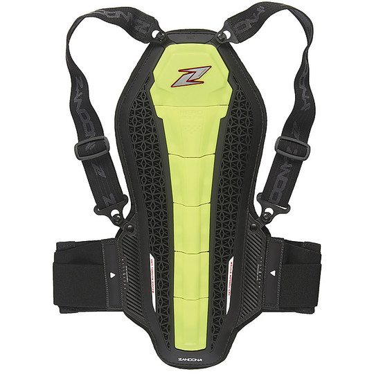 Protezione Paraschiena Moto Zandonà HYBRID BACK PRO X6 Giall taglia S