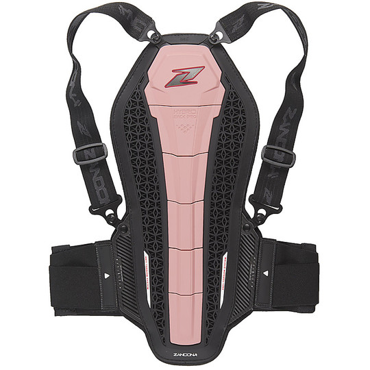 Protezione Paraschiena Moto Zandonà HYBRID BACK PRO X6 Rosa taglia L