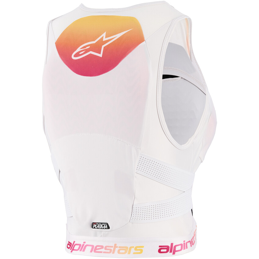 Protezione Pettorale Cross Enduro Donna Alpinestars STELLA PLASMA Lilla Chiaro Bianco Sfumato