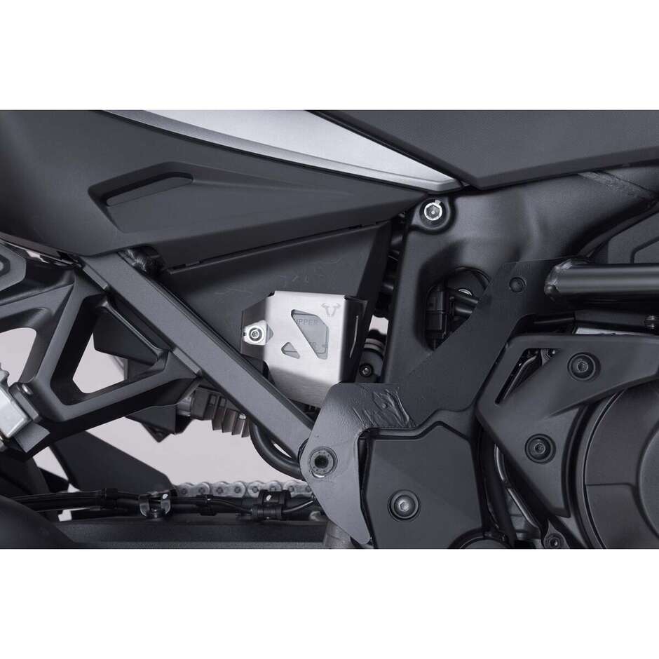 Protezione Serbatoio Liquido Dei Freni Argento Sw-Motech SCT.05.174.10000/S Per Suzuki DL1000, Honda CRF1000L/1100L