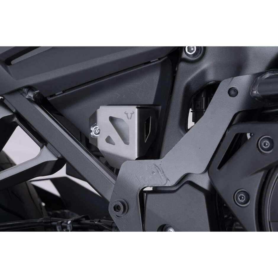 Protezione Serbatoio Liquido Dei Freni Argento Sw-Motech SCT.05.174.10000/S Per Suzuki DL1000, Honda CRF1000L/1100L