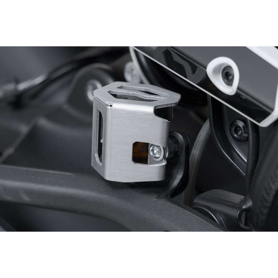 Protezione Serbatoio Liquido Dei Freni Argento Sw-Motech SCT.07.174.10102/S Per Modelli BMW / Ducati / KTM / Husqvarna