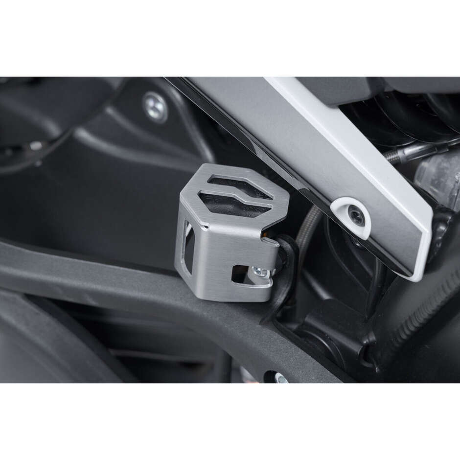 Protezione Serbatoio Liquido Dei Freni Argento Sw-Motech SCT.07.174.10102/S Per Modelli BMW / Ducati / KTM / Husqvarna