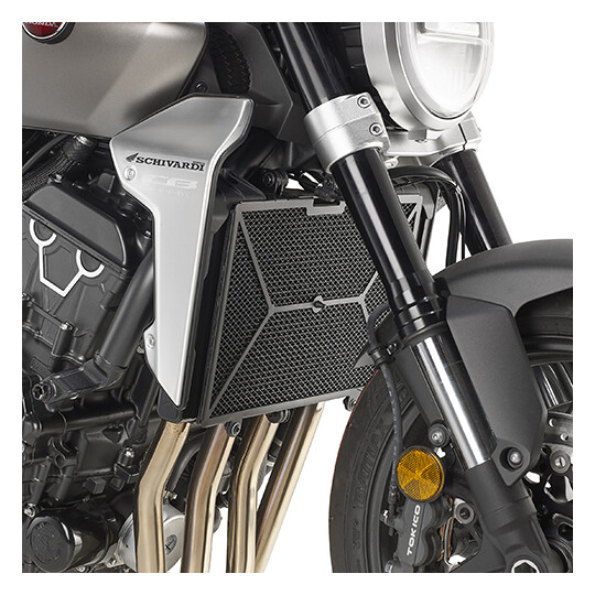 Protezione specifica per radiatore in acciaio inox Nero Kapp taglia un