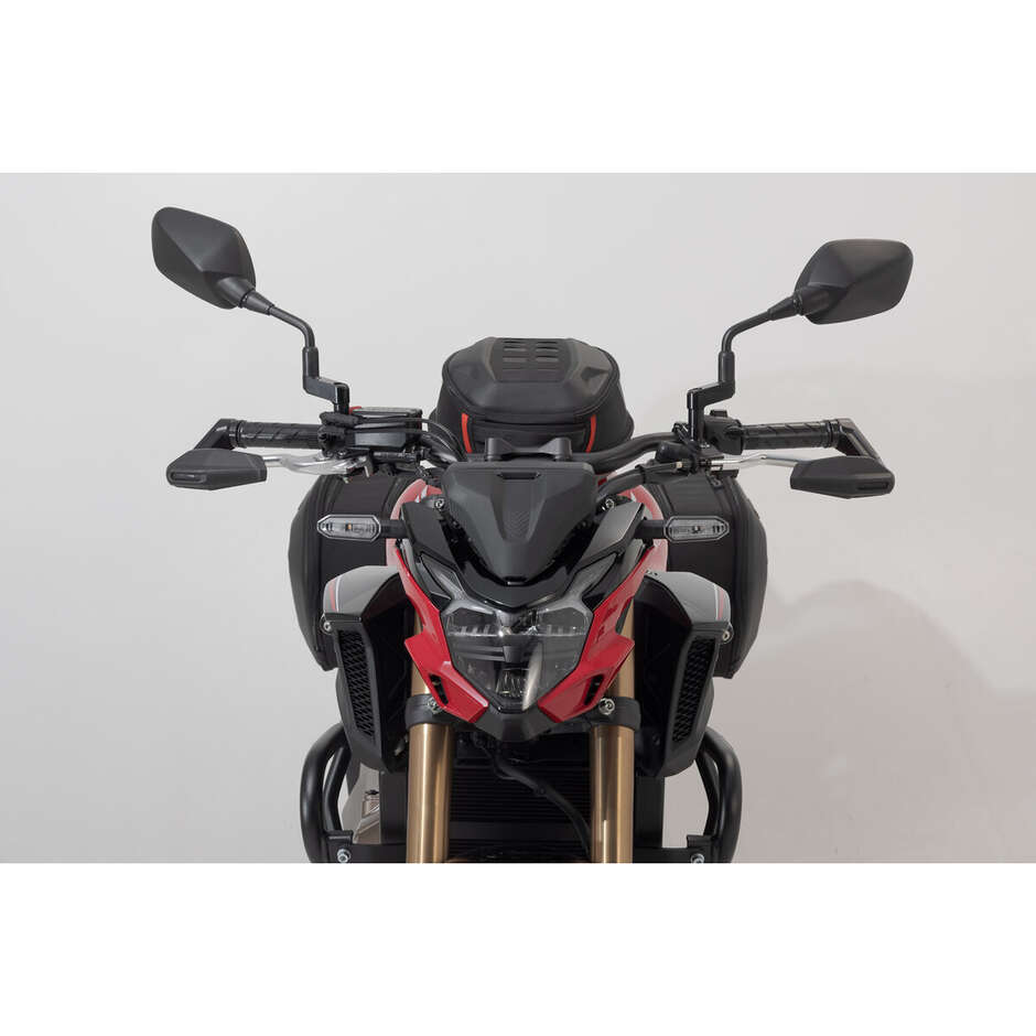 Protezioni Della Leva Con Deflettore Vento Nero Sw-Motech LVG.01.529.11000/B Per Honda CB650R, CB500F, CB500 Hornet