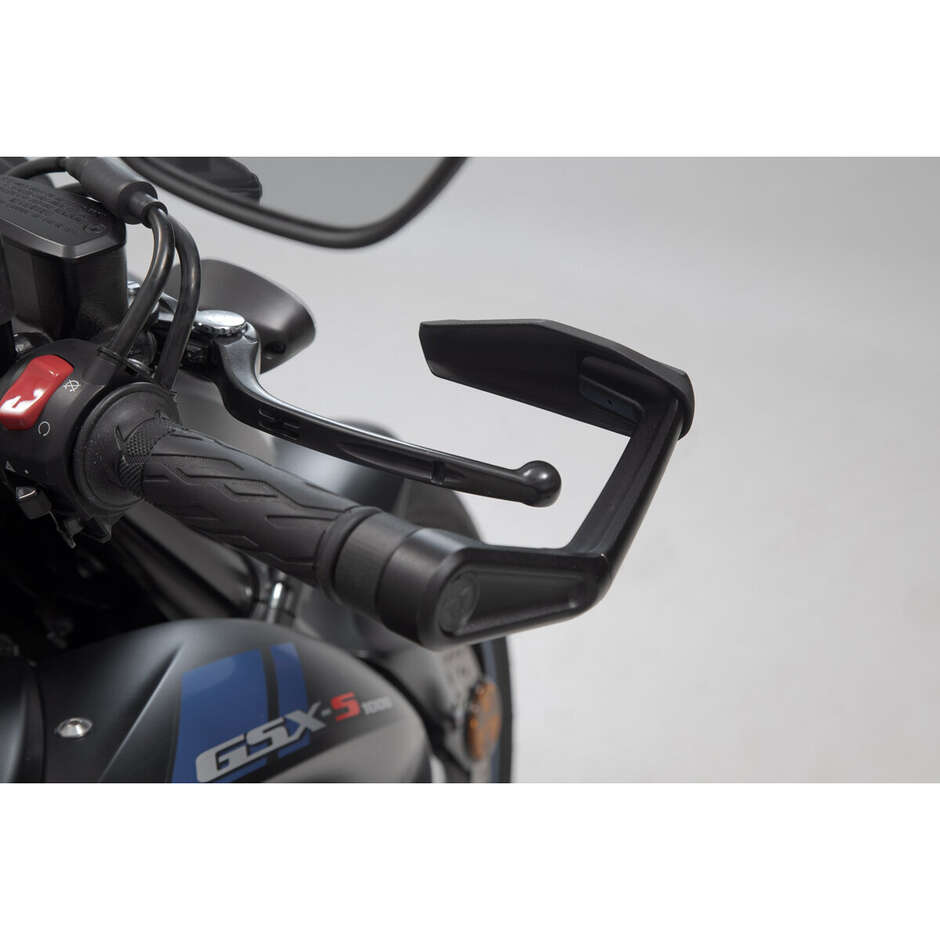 Protezioni Della Leva Con Deflettore Vento Nero Sw-Motech LVG.05.934.11000/B Per Modelli Suzuki GSX-S