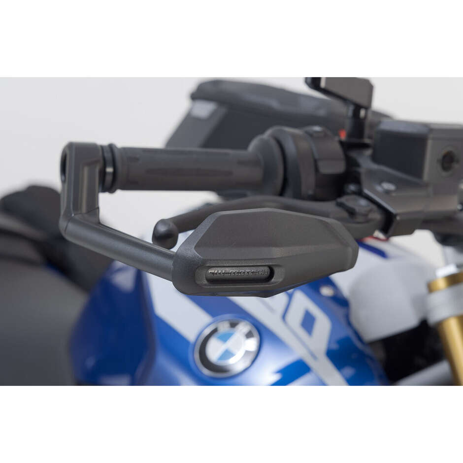 Protezioni Della Leva Con Deflettore Vento Nero Sw-Motech LVG.07.913.11001/B Per Modelli BMW
