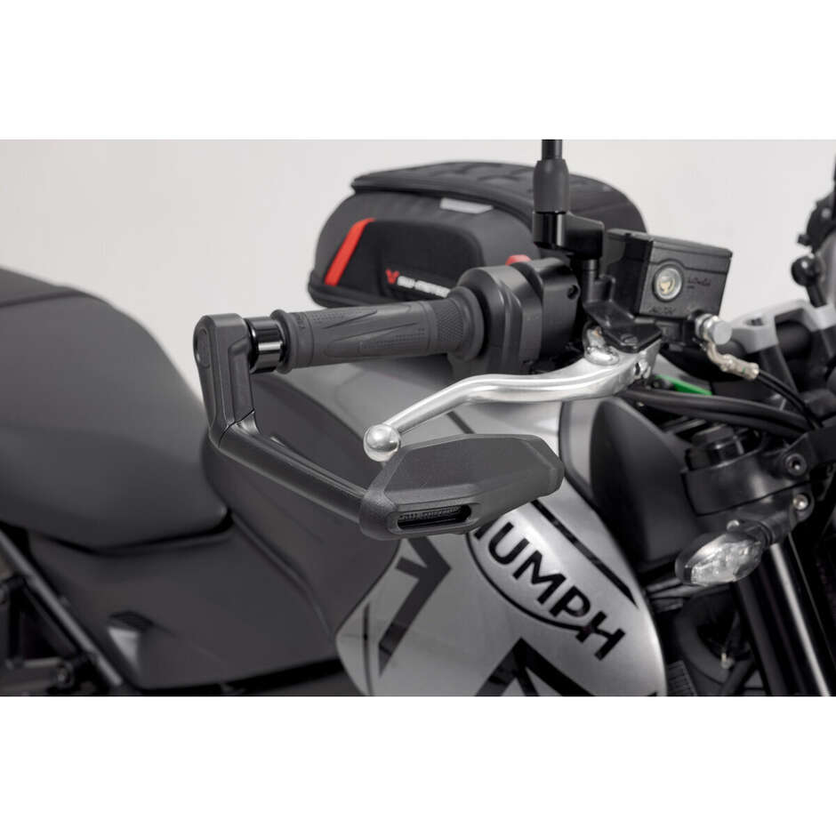 Protezioni Della Leva Con Deflettore Vento Nero Sw-Motech LVG.11.842.11000/B Per Per modelli KTM / Triumph
