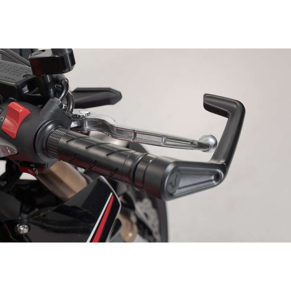 Protezioni Della Leva Nero Sw-Motech LVG.01.529.10000/B Per Honda CB650R, CB500F, CB500 Hornet