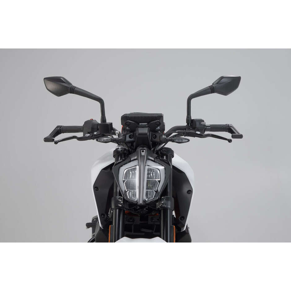 Protège-leviers noirs SW-Motech LVG.04.882.10000/B pour 390 Duke, Monster 937, MT-03, Tuono 1100