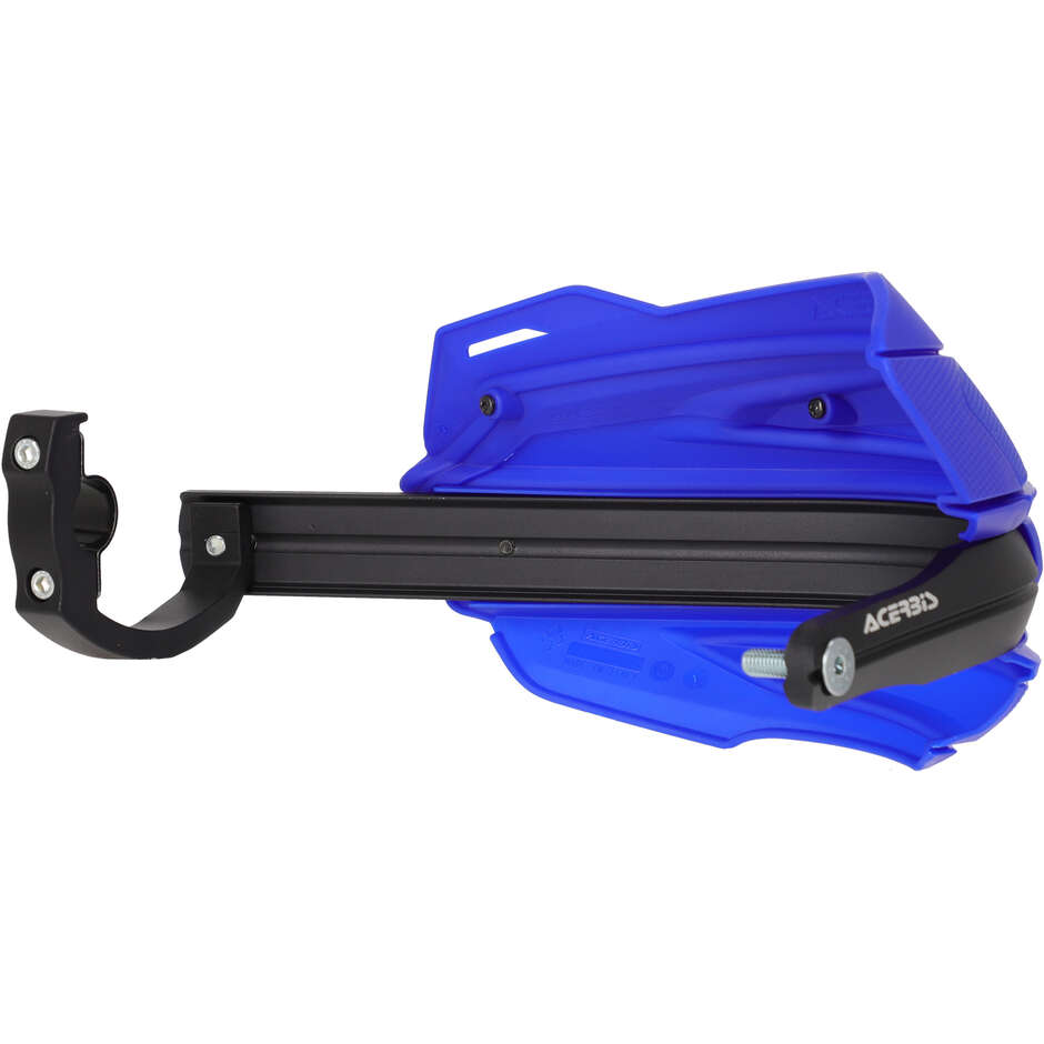 Protège-mains Acerbis ADV TYPE D pour YAMAHA Tenere 700 (2024-2026) et autres modèles (Bleu/Blanc)