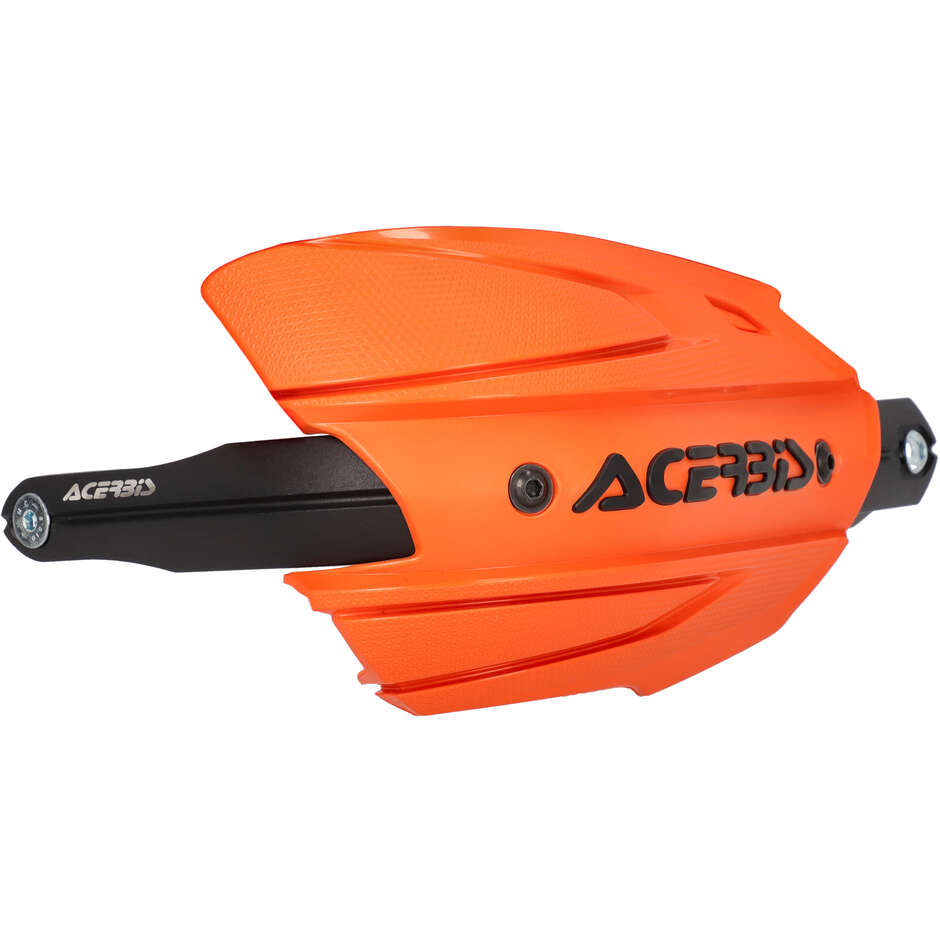 Protège-mains Acerbis ADV TYPE E pour BENELLI TRK 702 (2024-2026) et autres modèles (Orange/Noir)