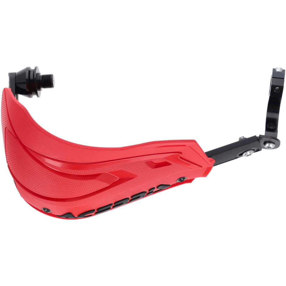 Protège-mains Acerbis ADV TYPE F pour HONDA Africa Twin 1100 L (Rouge/Noir)