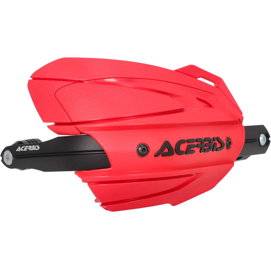 Protège-mains Acerbis ADV TYPE L pour SUZUKI V-Strom 800 DE (2023-2026) (Rouge/Noir)
