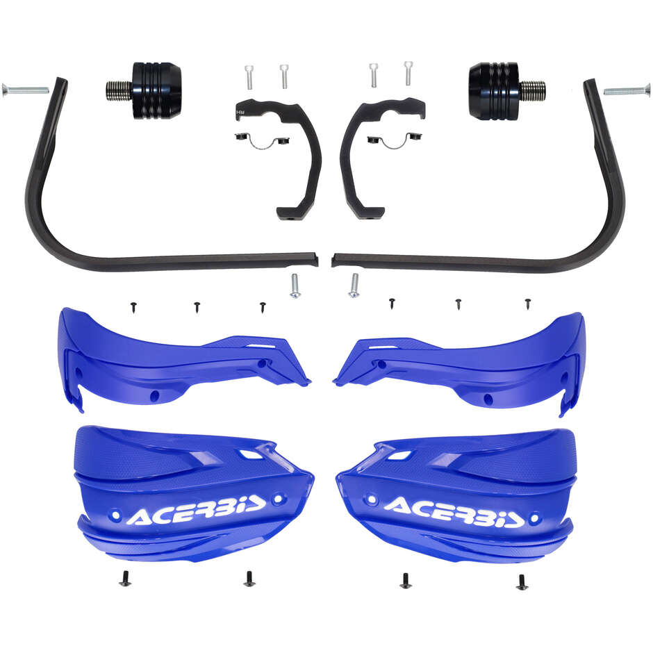 Protège-mains Acerbis ADV TYPE O pour SUZUKI DR-Z4S / DR-Z4SM (2025-2026) (Bleu/Blanc)