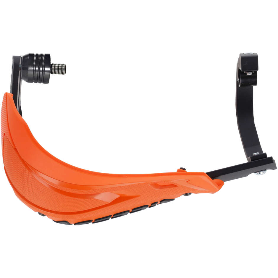 Protège-mains Acerbis ADV TYPE O pour SUZUKI DR-Z4S / DR-Z4SM (2025-2026) (Orange/Noir)