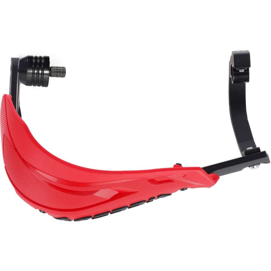 Protège-mains Acerbis ADV TYPE O pour SUZUKI DR-Z4S / DR-Z4SM (2025-2026) (Rouge/Noir)