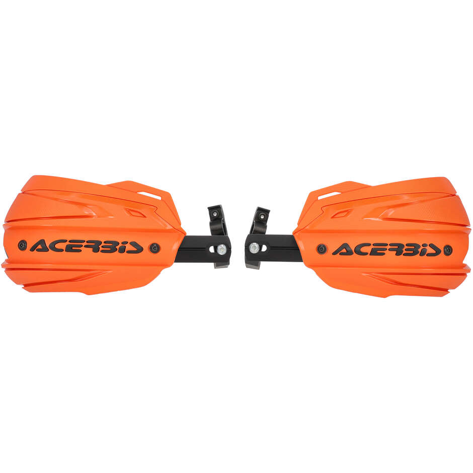 Protège-mains Acerbis ADV TYPE P pour CFMOTO 450 MT (2024-2026) et autres modèles (Orange/Noir)