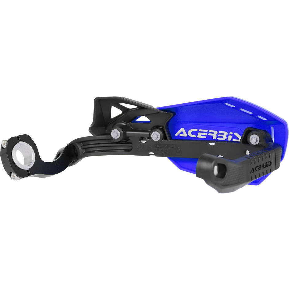 Protège-mains Acerbis FIRSTMOTO Minimoto pour APRILIA SX 125 (2023-2025) et autres modèles (Bleu/Blanc)