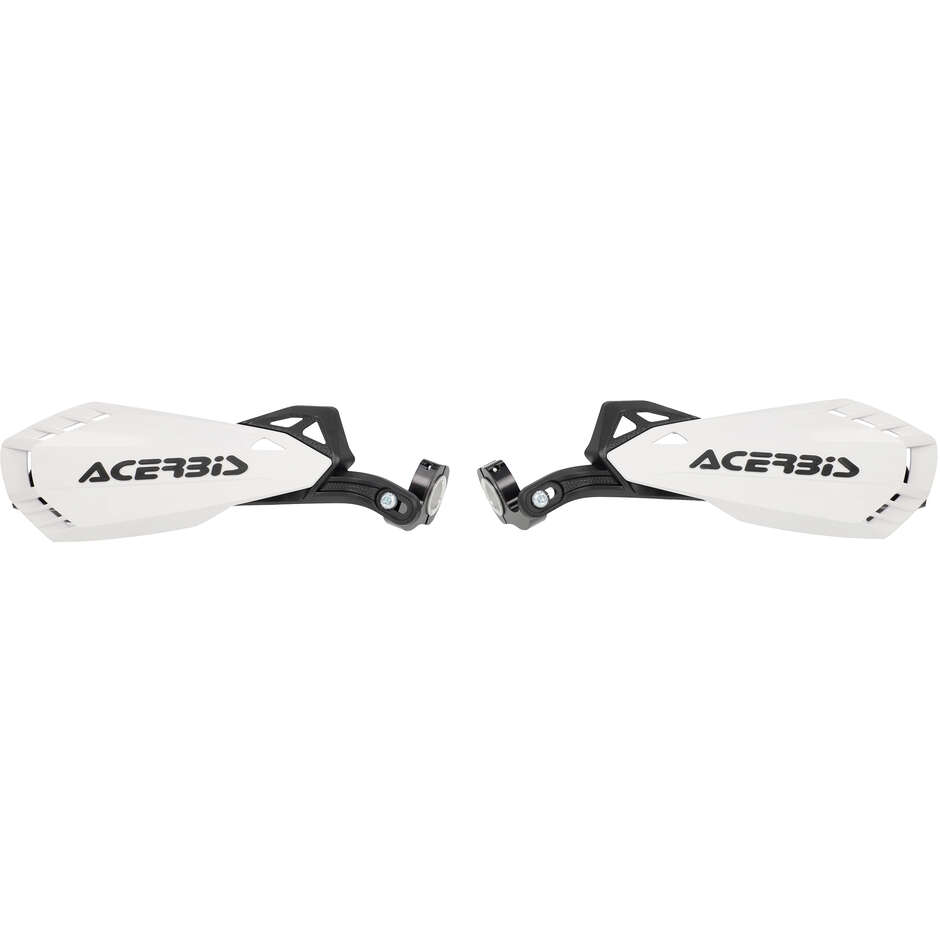 Protège-mains Acerbis FIRSTMOTO pour Minimoto Cross Enduro Blanc Noir