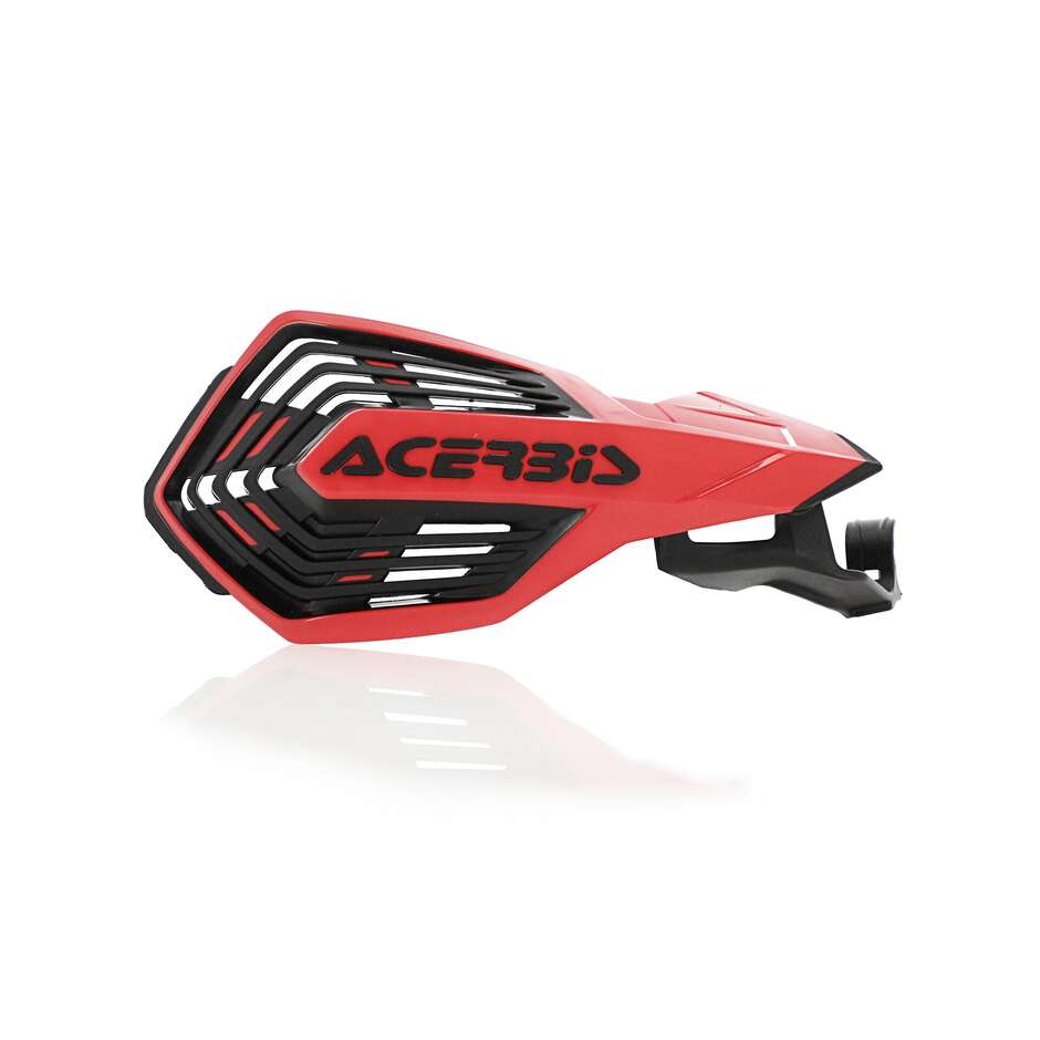 Protège-mains ACERBIS K-FUTURE H Motocross Enduro Rouge Noir