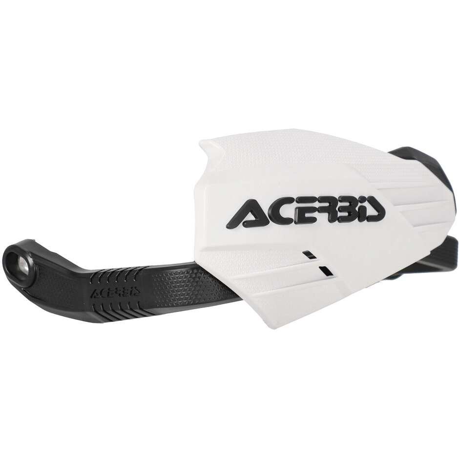 Protège-mains Acerbis X-HANDGUARDS Cross Enduro Blanc Noir