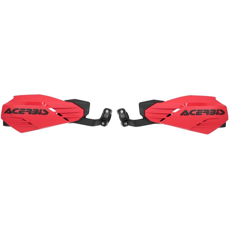Protège-mains Acerbis X-HANDGUARDS Cross Enduro Bordeaux Noir