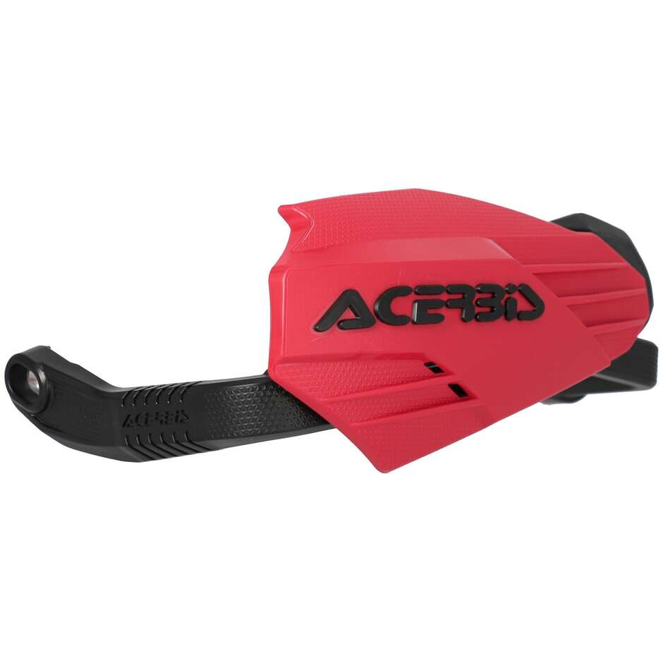 Protège-mains Acerbis X-HANDGUARDS Cross Enduro Bordeaux Noir