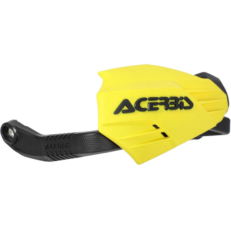 Protège-mains Acerbis X-HANDGUARDS Cross Enduro Jaune Noir
