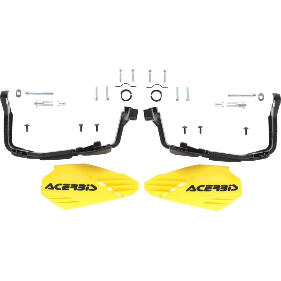 Protège-mains Acerbis X-HANDGUARDS Cross Enduro Jaune Noir