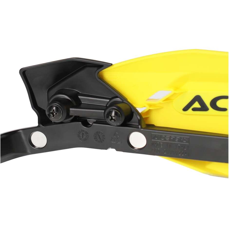Protège-mains Acerbis X-HANDGUARDS Cross Enduro Jaune Noir