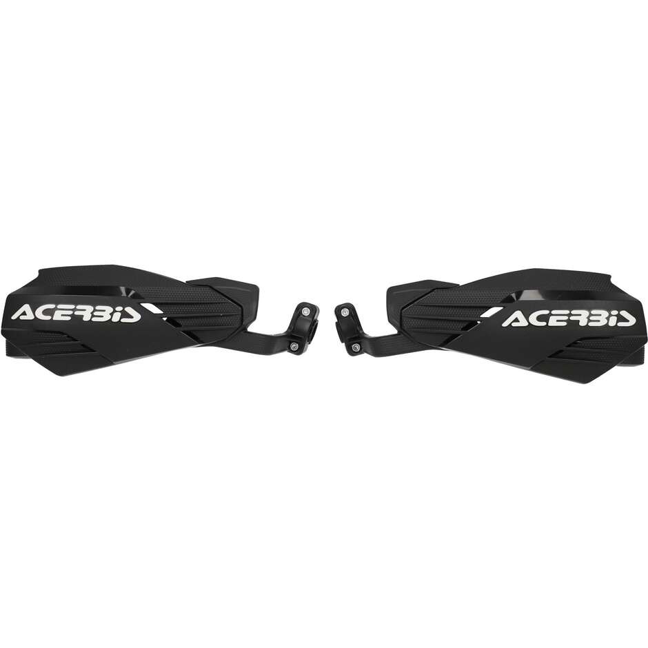 Protège-mains Acerbis X-HANDGUARDS Cross Enduro Noir Blanc