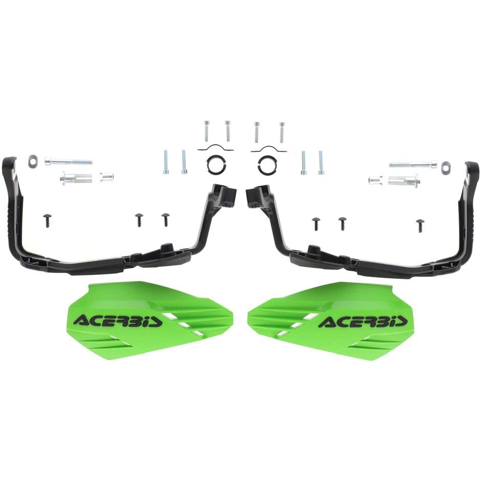 Protège-mains Acerbis X-HANDGUARDS Cross Enduro Vert Noir