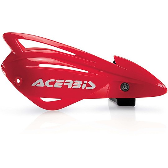 Protège-mains Acerbis X-Open Cross Enduro avec kit de montage rouge