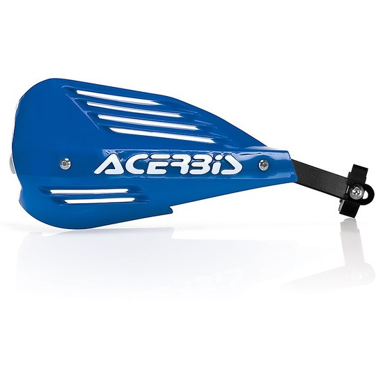 Protège-mains de moto Cross Enduro Universal Acerbis Endurance avec kit de montage bleu