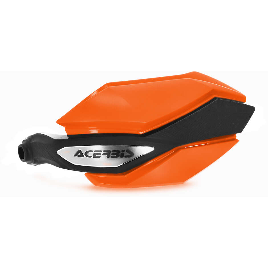Protège-mains moto ACERBIS ARGON Honda CB500/NC750 Orange Noir