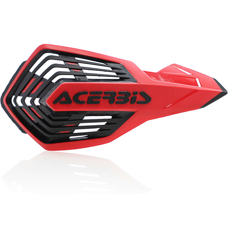 Protège-mains moto ACERBIS X-FUTURE noir rouge