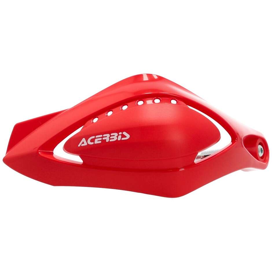Protège-mains moto rouge ACERBIS ZOOM