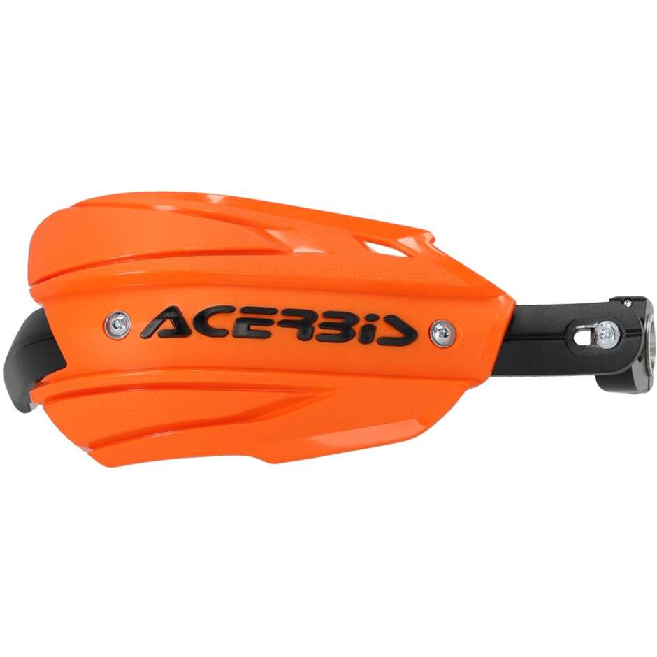 Protège-mains Motocross Enduro ACERBIS ENDURANCE-X Orange Noir