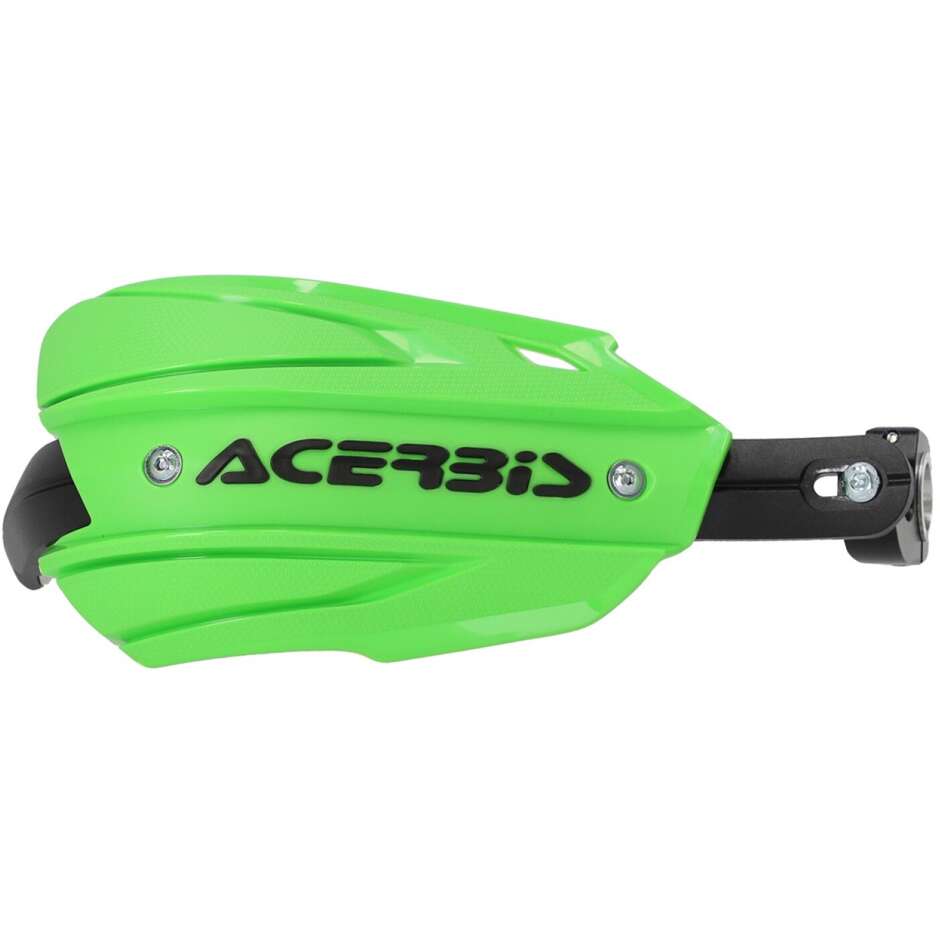 Protège-mains Motocross Enduro ACERBIS ENDURANCE-X Vert Noir