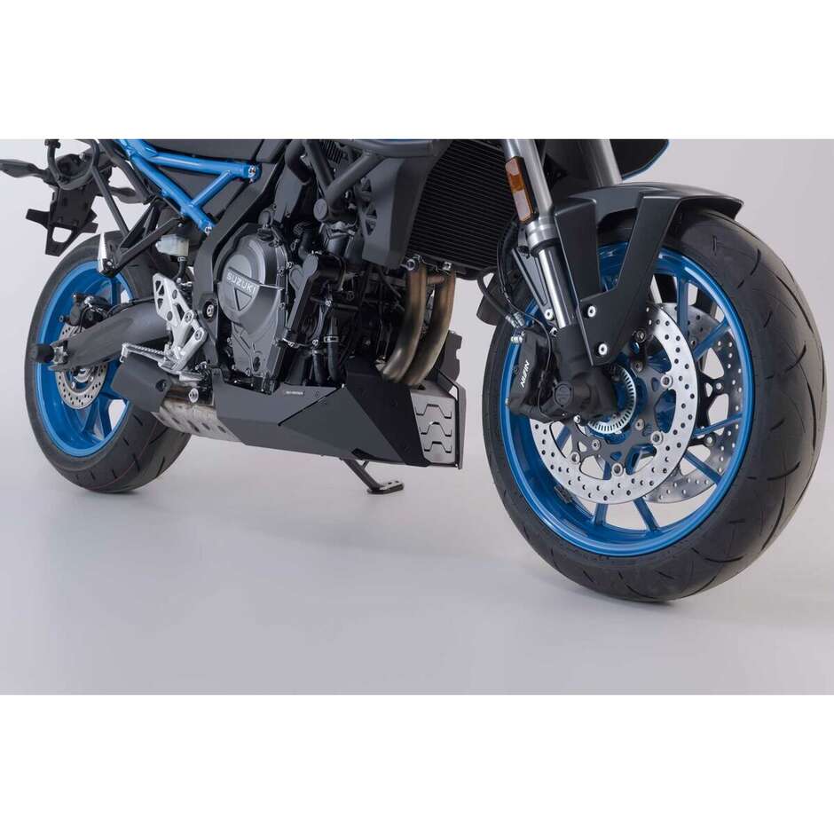Puntale Nero / Argento Sw-Motech MSS.05.846.10000 Per Suzuki GSX-8S (22-)/GSX-8T (25-)