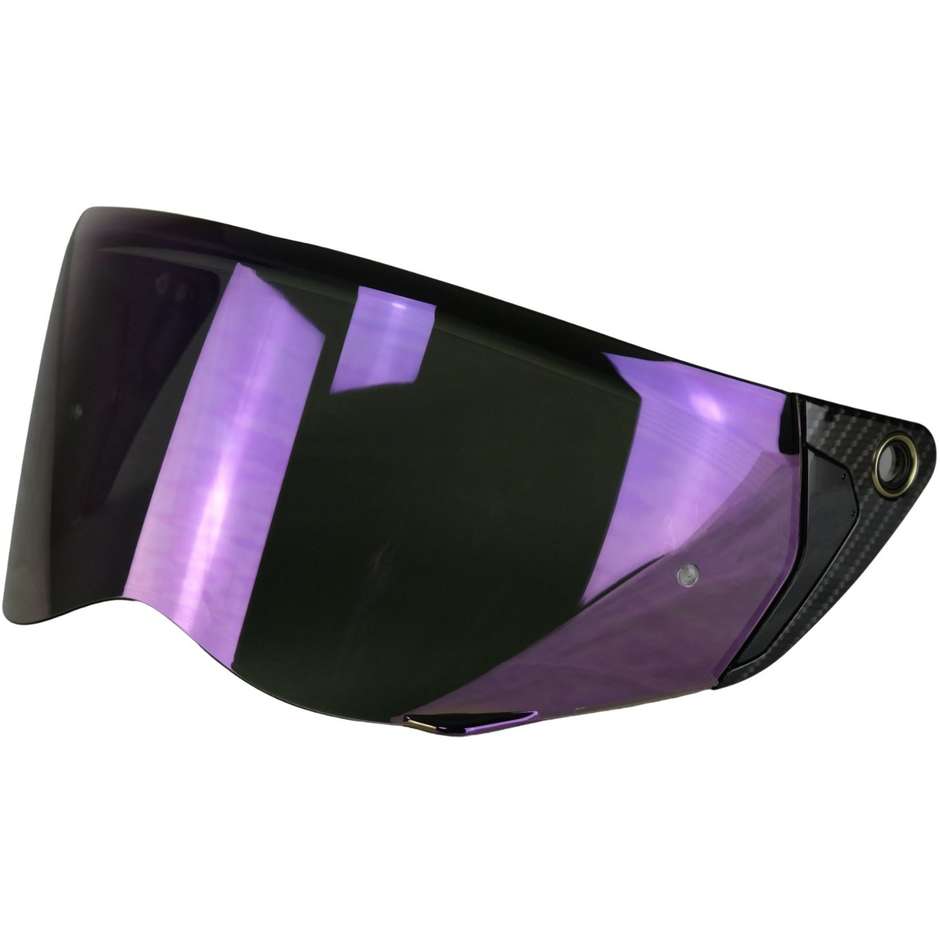 Purple KDF-19 Scorpion Mirror Visor For EXO-HX1 Helmet