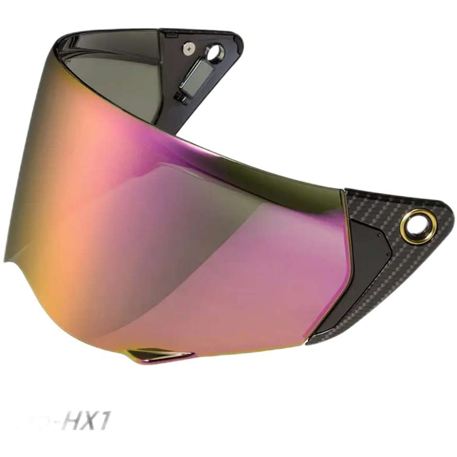 Purple KDF-19 Scorpion Mirror Visor For EXO-HX1 Helmet