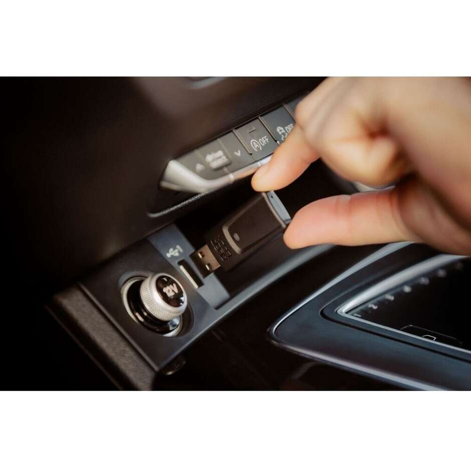 Quad Lock QLA-CPA-2 Drahtloser Apple CarPlay / Android Auto Adapter
