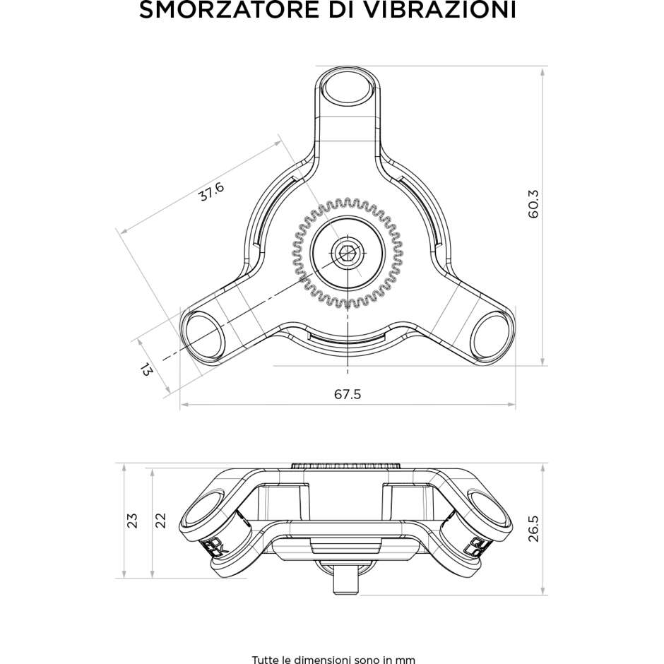 Quad Lock QLA-VDM Vibration Damper