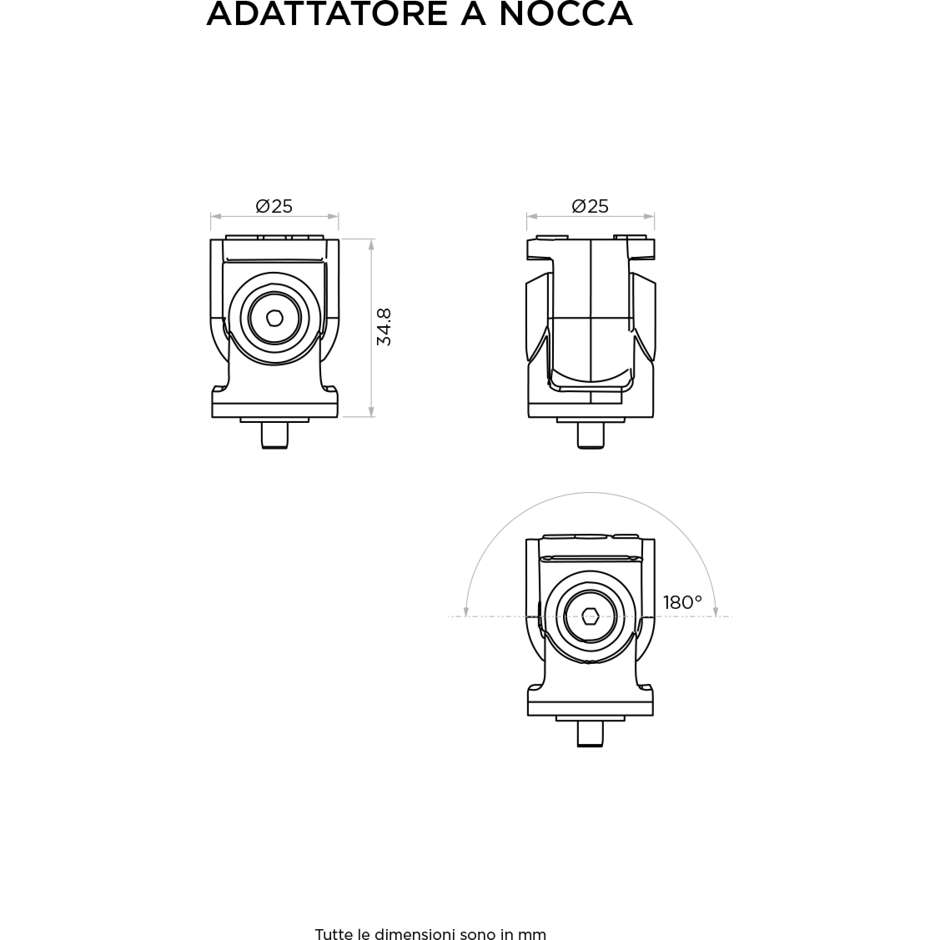 Quad Lock QLP-MOT-KA Knuckle Adapter