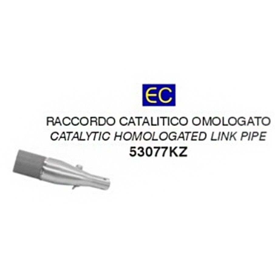 Raccordo catalitico Arrow omologato per scarico Urban Per Honda FORZA 300 (18-20)