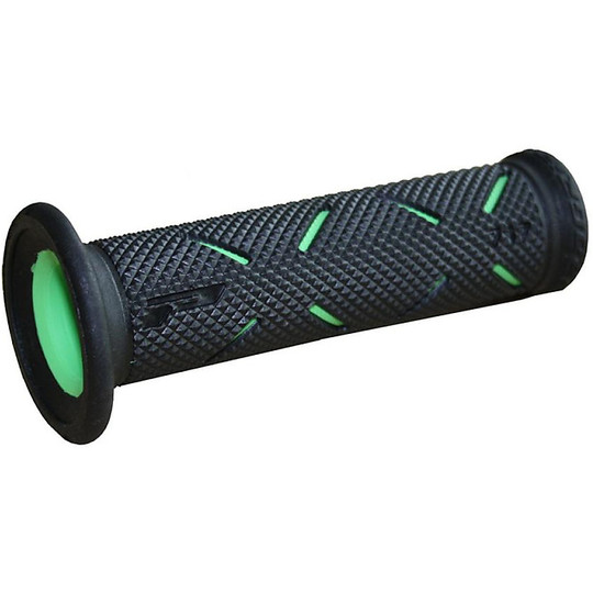 Race 717 Green ProGrip Universal Rubber Grips Open Ends