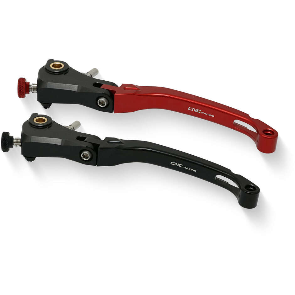 Race Clutch Lever LCR12 - Folding CNC Racing Red