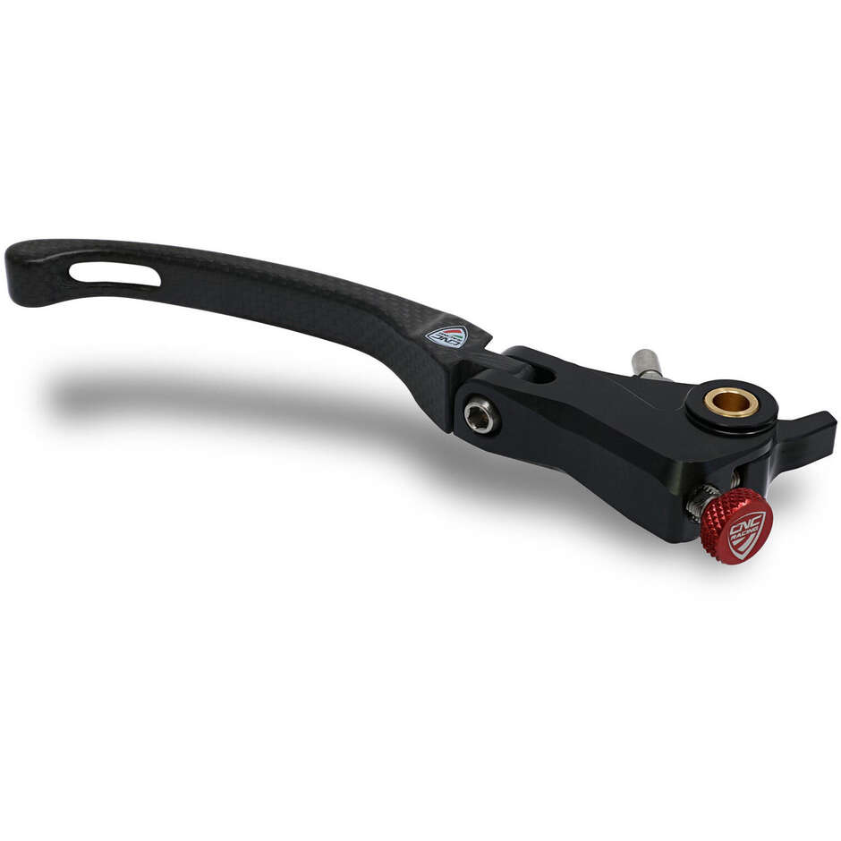 Race LBR20 Folding Brake Lever - Carbon CNC Racing Glossy